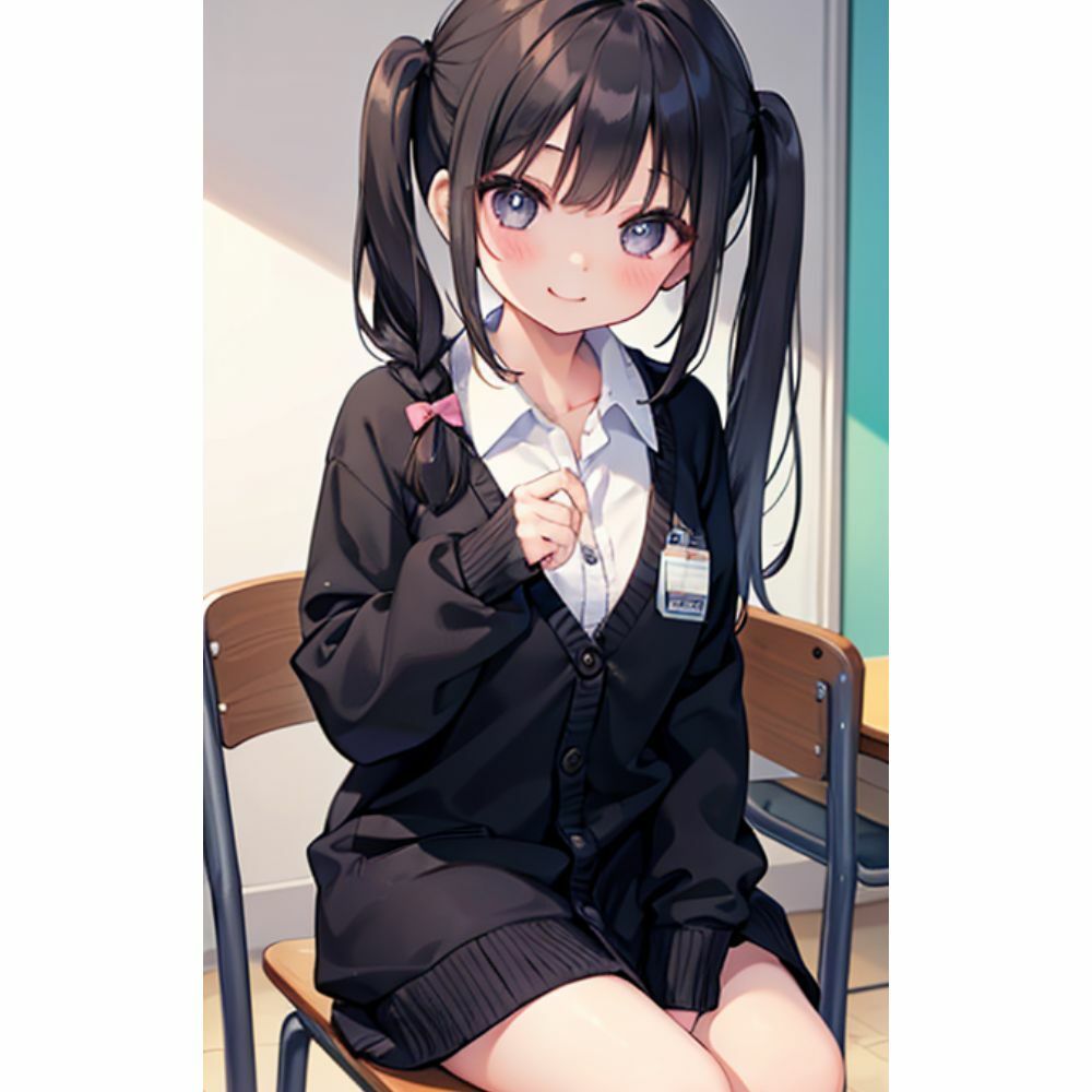 サンプル画像6:ツインテール美少女(美少女) [d_310084]