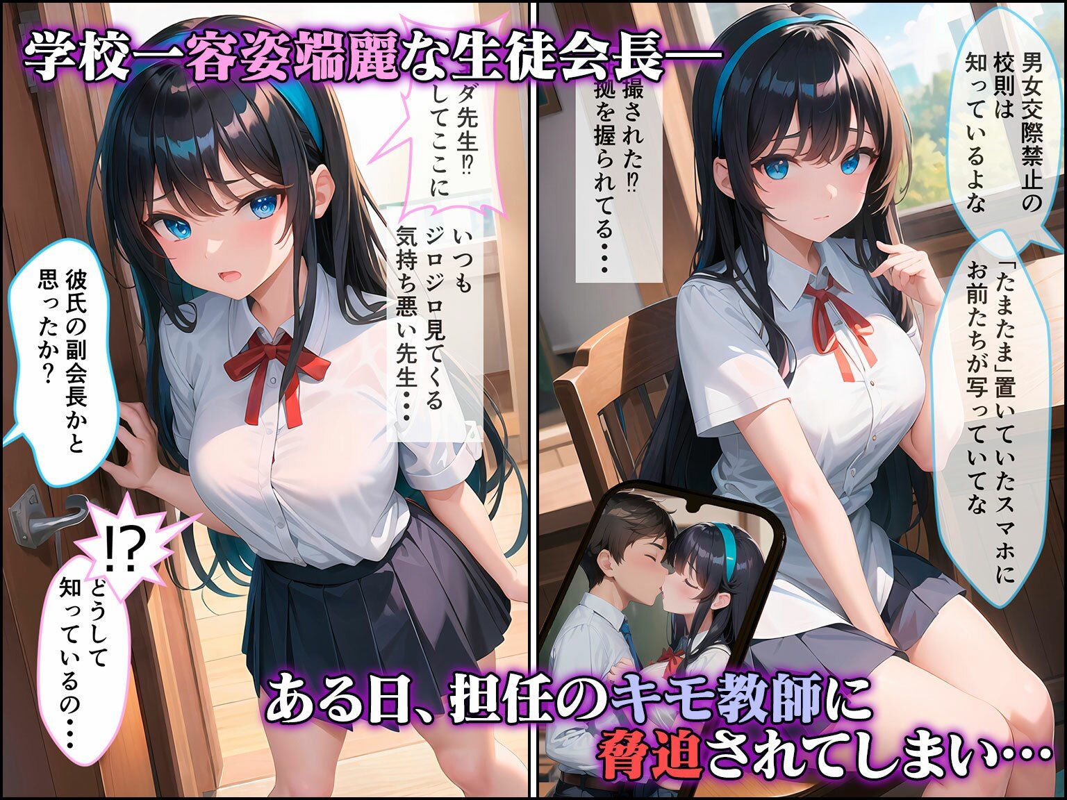 サンプル画像1:女子校生NTR日記〜生徒会長あい〜(AiLovely) [d_310524]