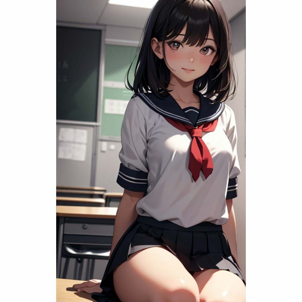 サンプル画像1:かわいい女の子がミニスカでパンチラしてくる(美少女) [d_311314]