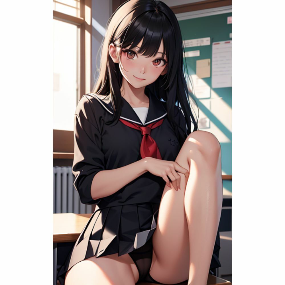 サンプル画像3:かわいい女の子がミニスカでパンチラしてくる(美少女) [d_311314]