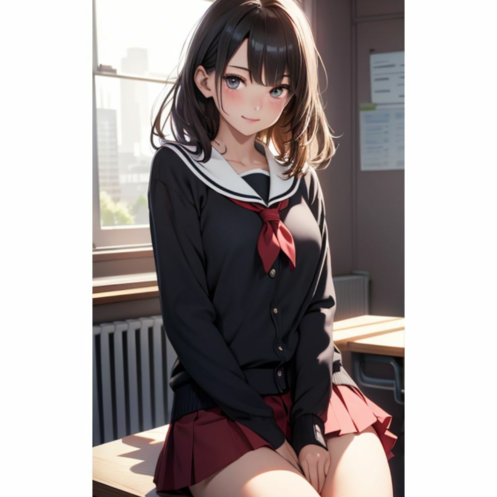 サンプル画像6:かわいい女の子がミニスカでパンチラしてくる(美少女) [d_311314]