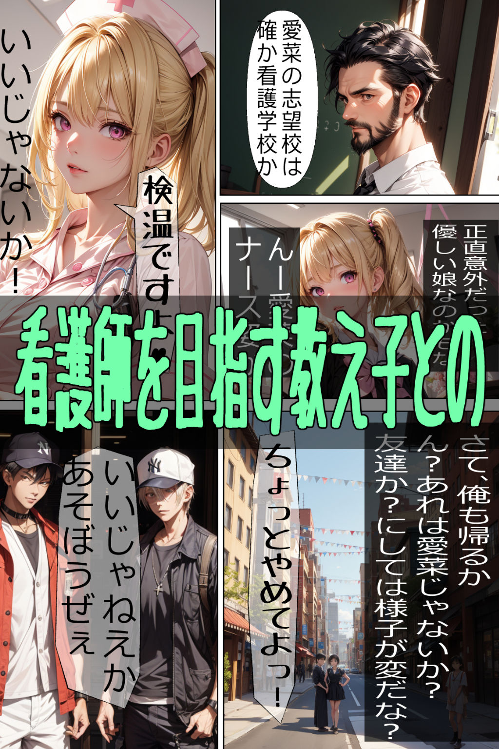 サンプル画像2:課題授業 Vol.1(misaki.AIart) [d_311531]