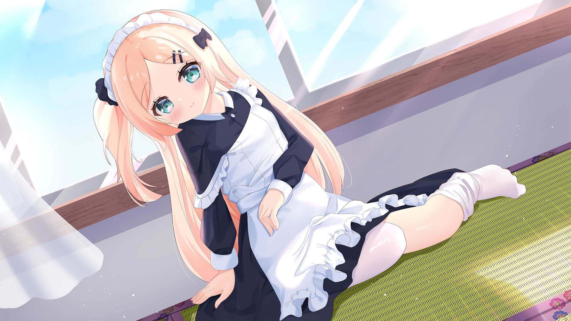 サンプル画像1:格安アパート1Kバス・トイレ別メイド憑き(ももいろたんざく) [d_311537]