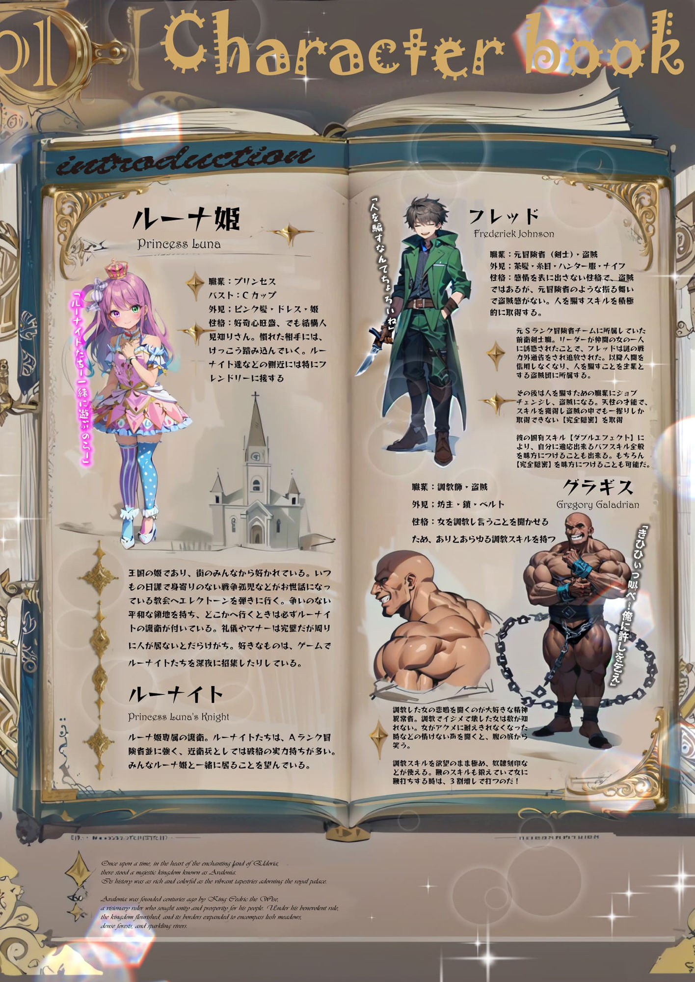 サンプル画像1:ほろえっちらいぶ んなっしょいっ！ルーナたん淫具調教 姫から娼婦へ奴●堕ち ノベル版(みなみあき) [d_311635]