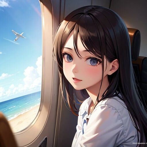 サンプル画像1:キャビンアテンダントの一日(KD出版) [d_311811]