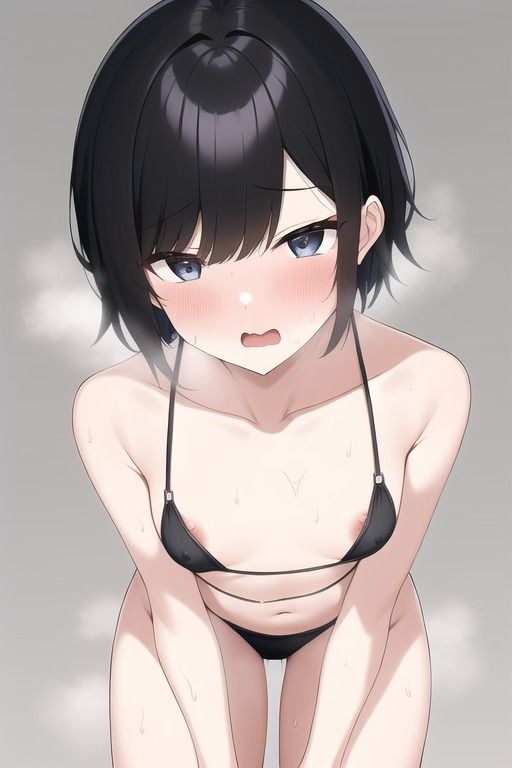 サンプル画像5:子供が産める身体の貧乳JKが水着姿で挑発したりポロリしてしまう集(変態ベイビー) [d_311849]