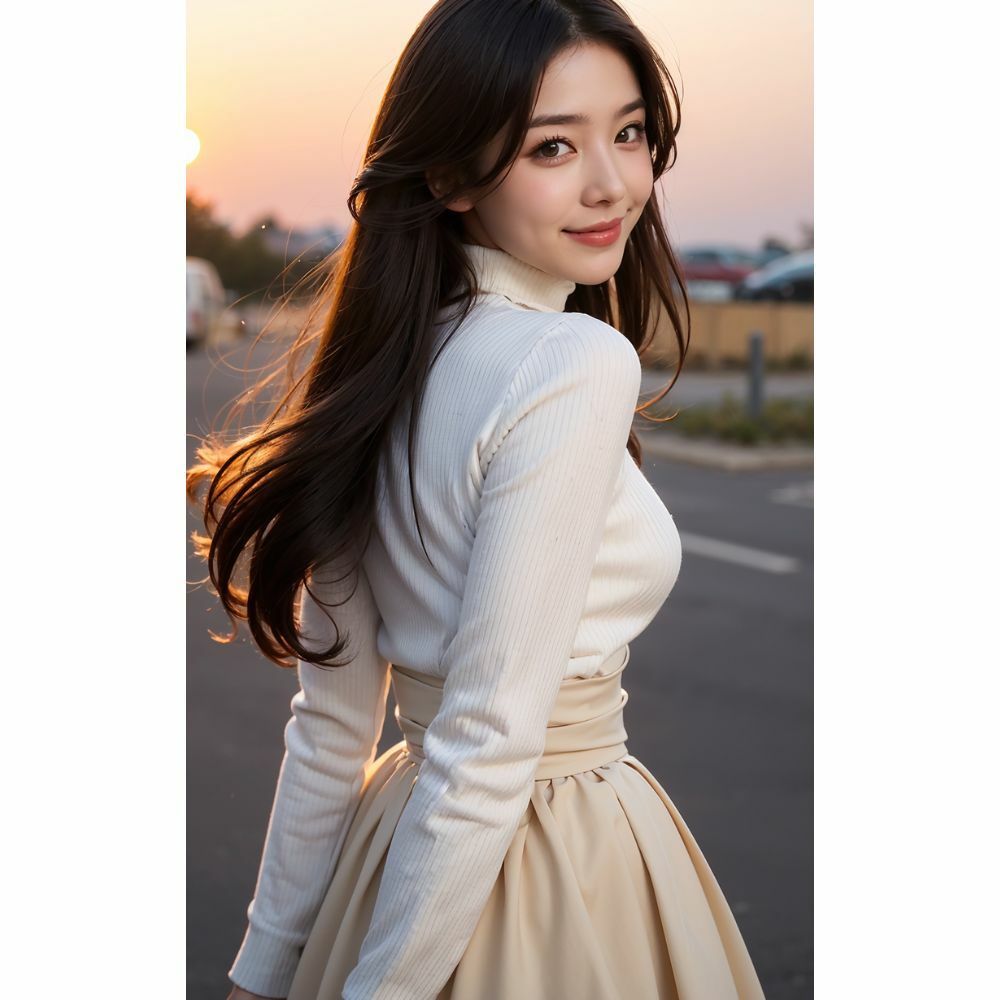 サンプル画像1:美人(AI美女) [d_312012]