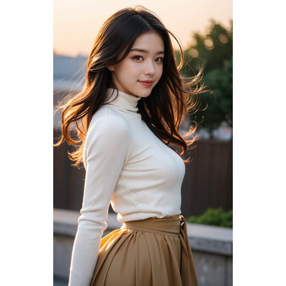 サンプル画像5:美人(AI美女) [d_312012]