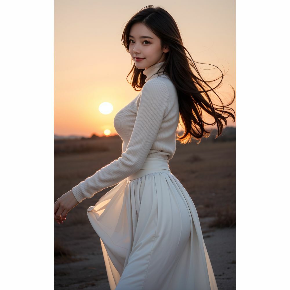 サンプル画像6:美人(AI美女) [d_312012]