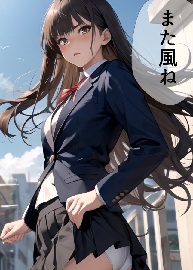 サンプル画像2:ローアングルお嬢様 越嶋伊織2(ミックス ステーション) [d_312353]