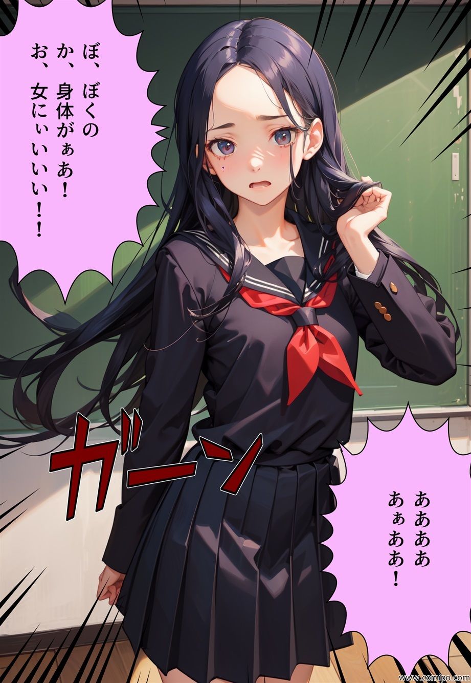 サンプル画像3:真・正義戦士ジャスティス・ボーイ 完全版 第1話「怪人・かもめ男とセーラー服」(真城のソフトハウス) [d_312371]