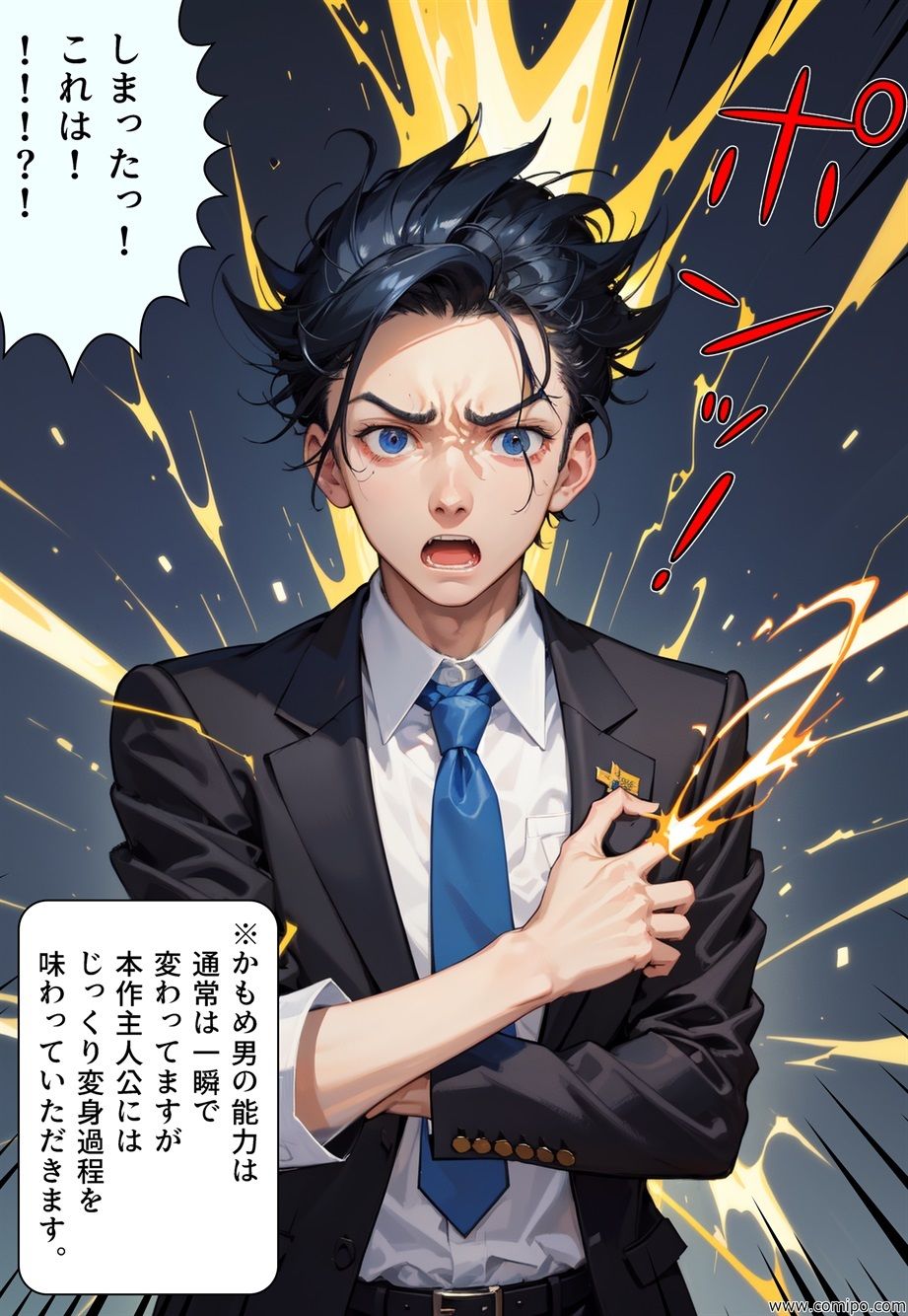 サンプル画像6:真・正義戦士ジャスティス・ボーイ 完全版 第1話「怪人・かもめ男とセーラー服」(真城のソフトハウス) [d_312371]