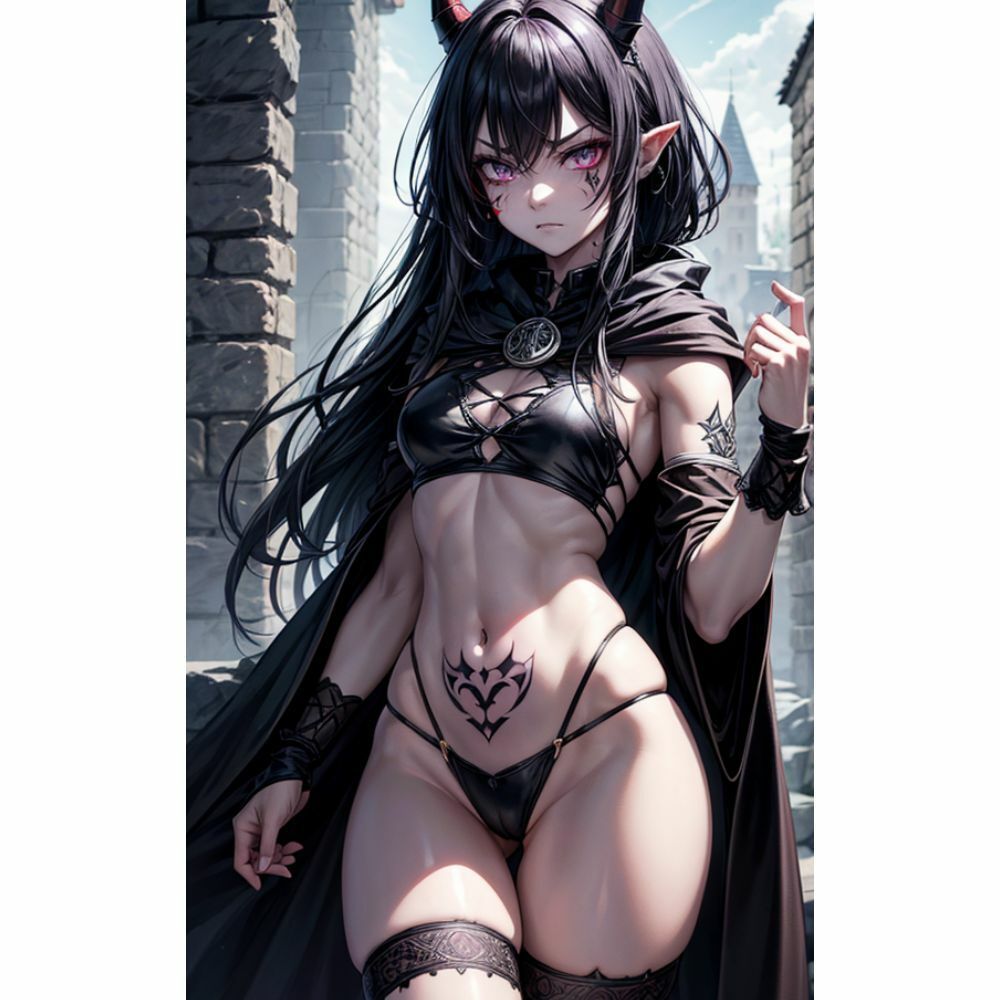 サンプル画像1:エロいサキュバス(美少女) [d_312622]