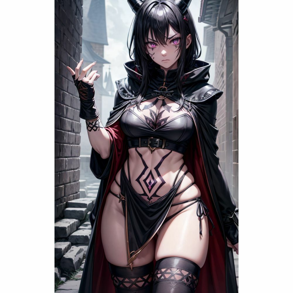 サンプル画像3:エロいサキュバス(美少女) [d_312622]