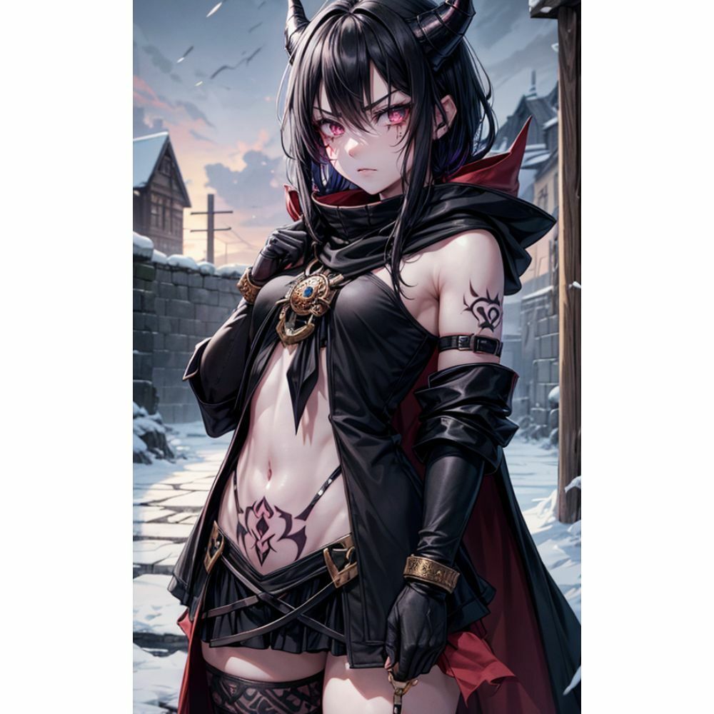 サンプル画像4:エロいサキュバス(美少女) [d_312622]