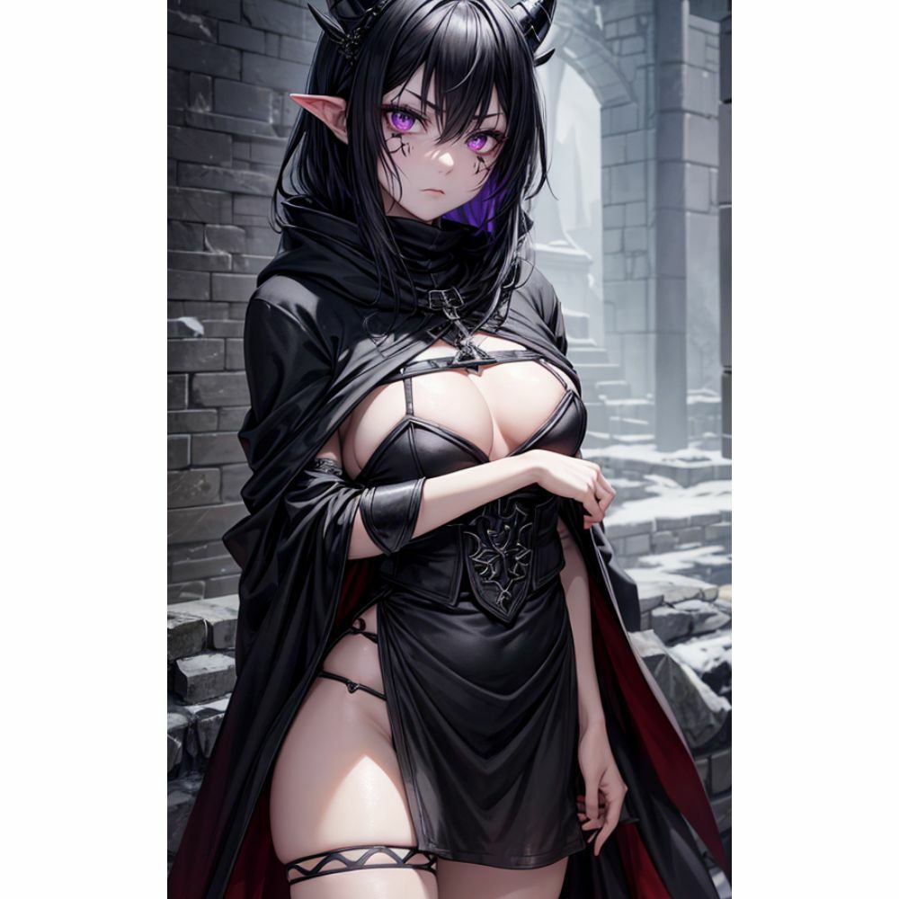 サンプル画像5:エロいサキュバス(美少女) [d_312622]