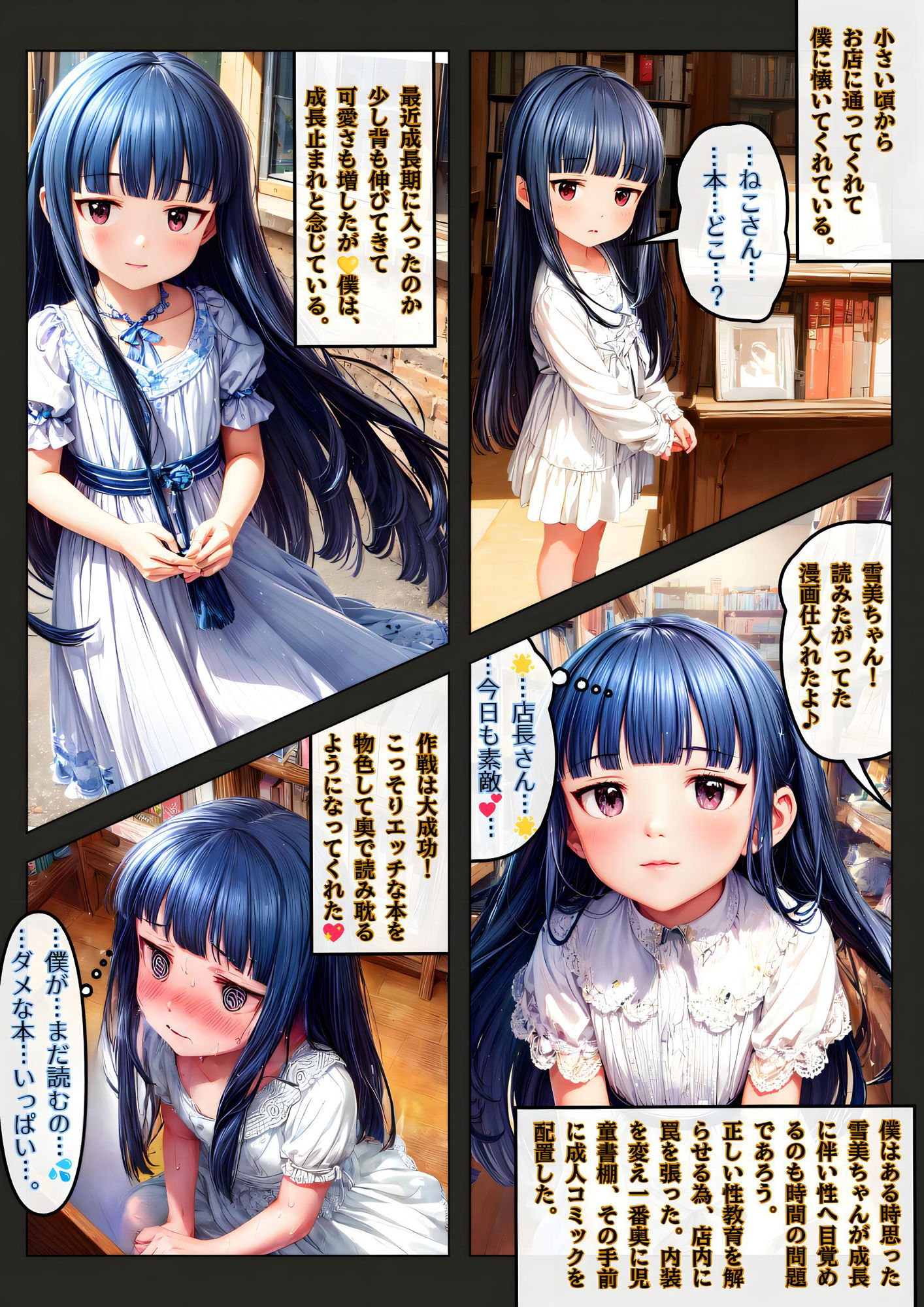 サンプル画像2:U139LOVE 雪美ちゃんと(Fox Drawing) [d_312679]