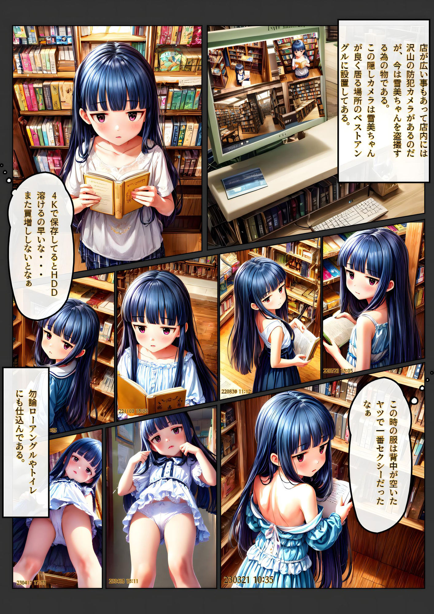 サンプル画像3:U139LOVE 雪美ちゃんと(Fox Drawing) [d_312679]