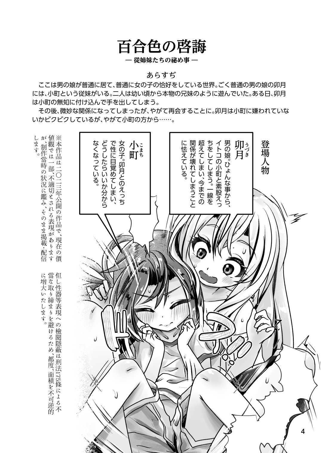 サンプル画像2:イトコのヒメゴト 2 ――エッチしたい男の娘と エッチを知らない女の子の 初めてのエッチ――(萬朶櫻) [d_312730]