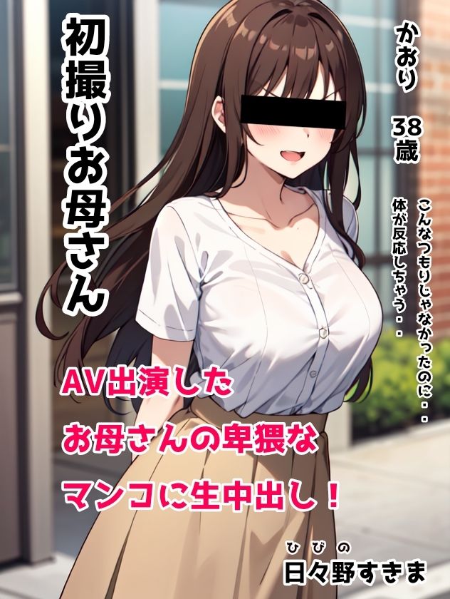 サンプル画像2:初撮りお母さん AV出演したお母さんの卑猥なマンコに生中出し(日々野すきま) [d_313794]
