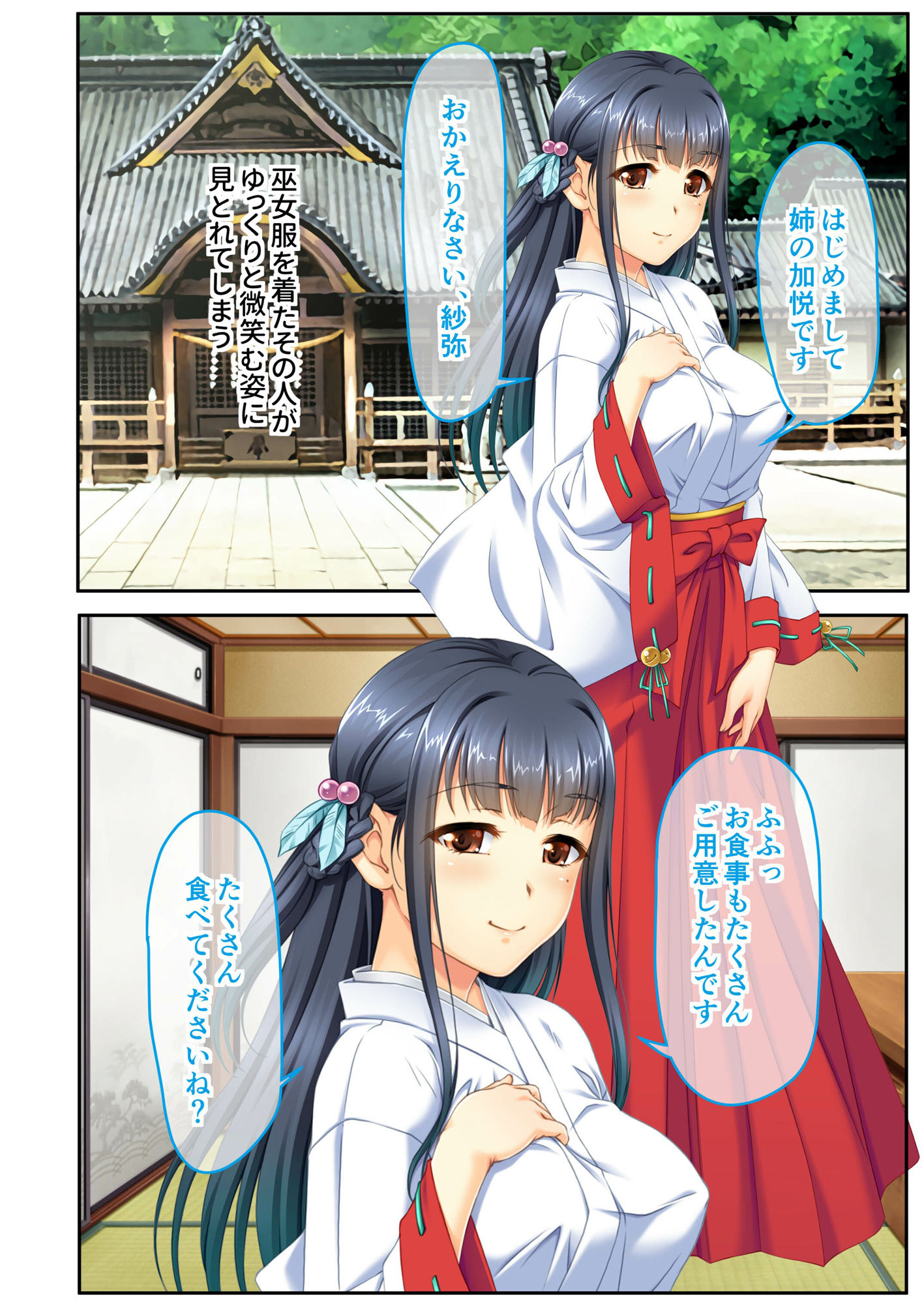 サンプル画像1:村祀り桃色紀行 さかざ村の淫祀り 汚された巫女姉妹 モザイクコミック総集編(どろっぷす！) [d_313935]