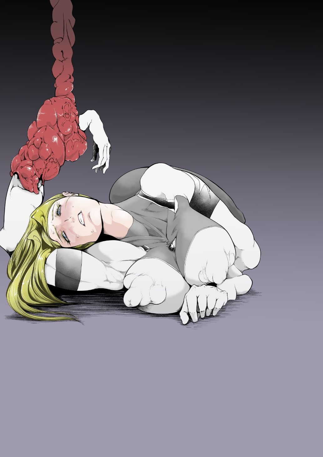 サンプル画像2:スーパーヒロイン エマの敗北6(FAT CAT) [d_313960]