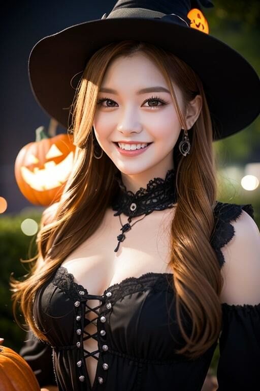 AI生成美女写真集 vol4 ハロウィン美女のサンプル画像 6