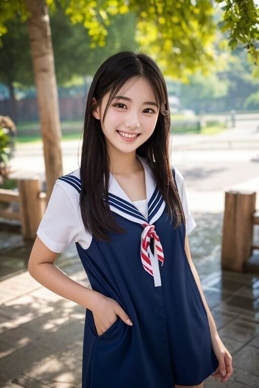 サンプル画像5:AI生成美女写真集 vol5 清楚美女(AiRealGirls) [d_314146]