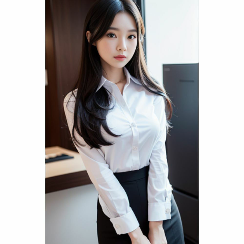 サンプル画像1:キャリアウーマン(AI美女) [d_315024]