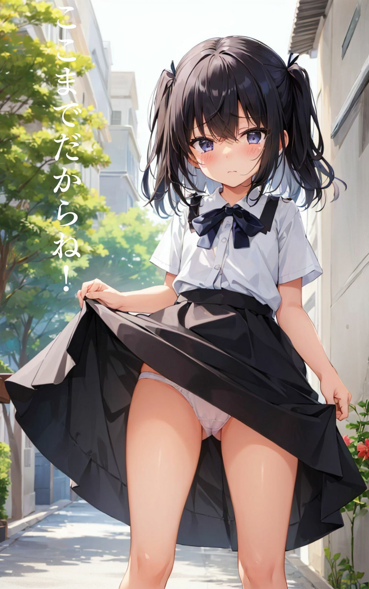 サンプル画像1:ロリっ娘たちのパンチラ集(夢羽) [d_315972]