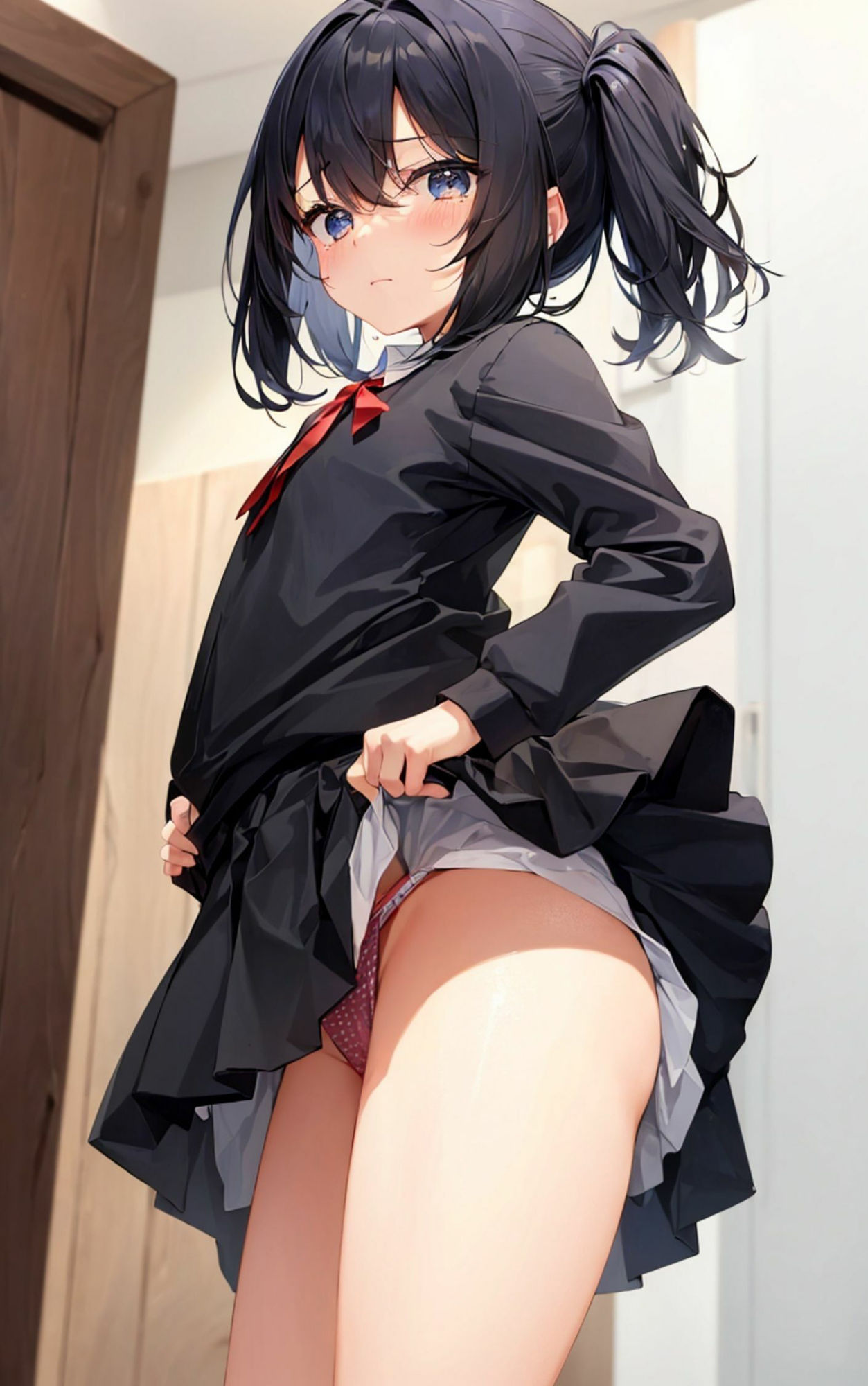 サンプル画像4:ロリっ娘たちのパンチラ集(夢羽) [d_315972]