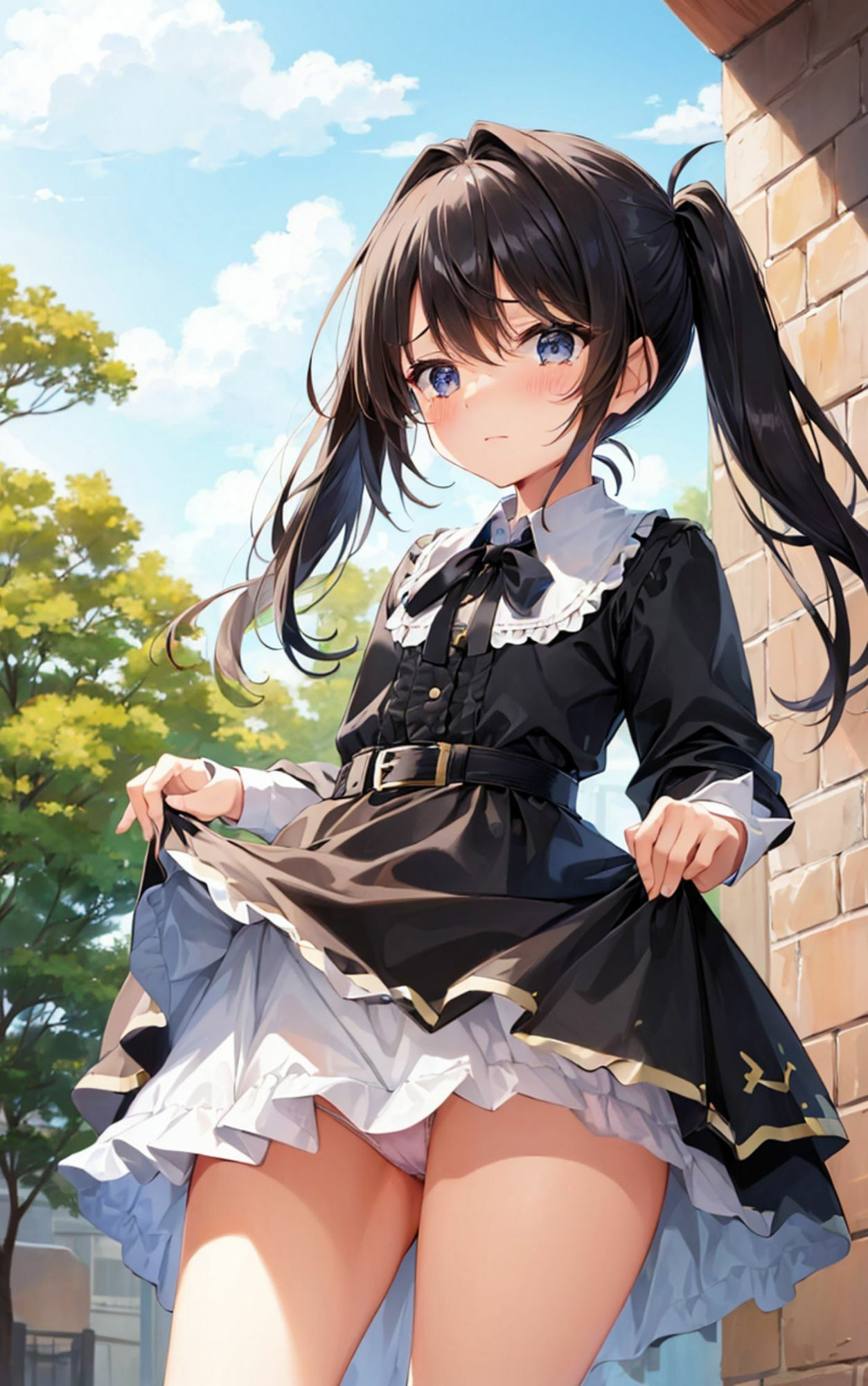 サンプル画像5:ロリっ娘たちのパンチラ集(夢羽) [d_315972]