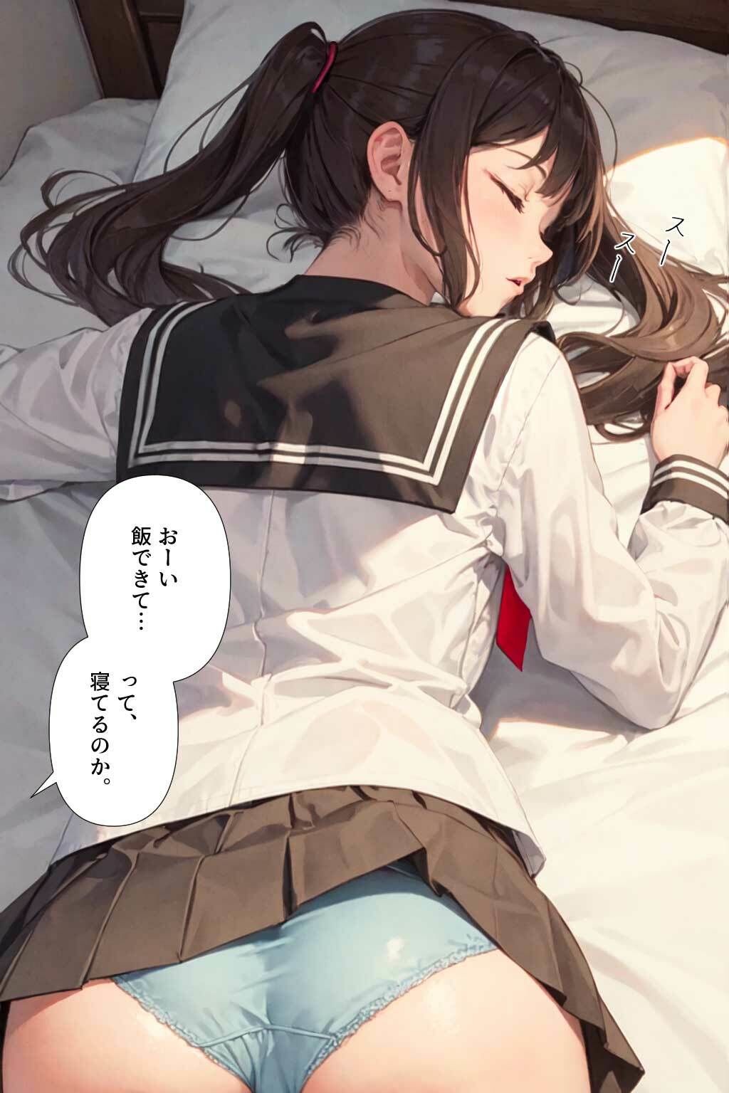 サンプル画像2:寝てる妹はナニしても起きない(AIR7) [d_316020]