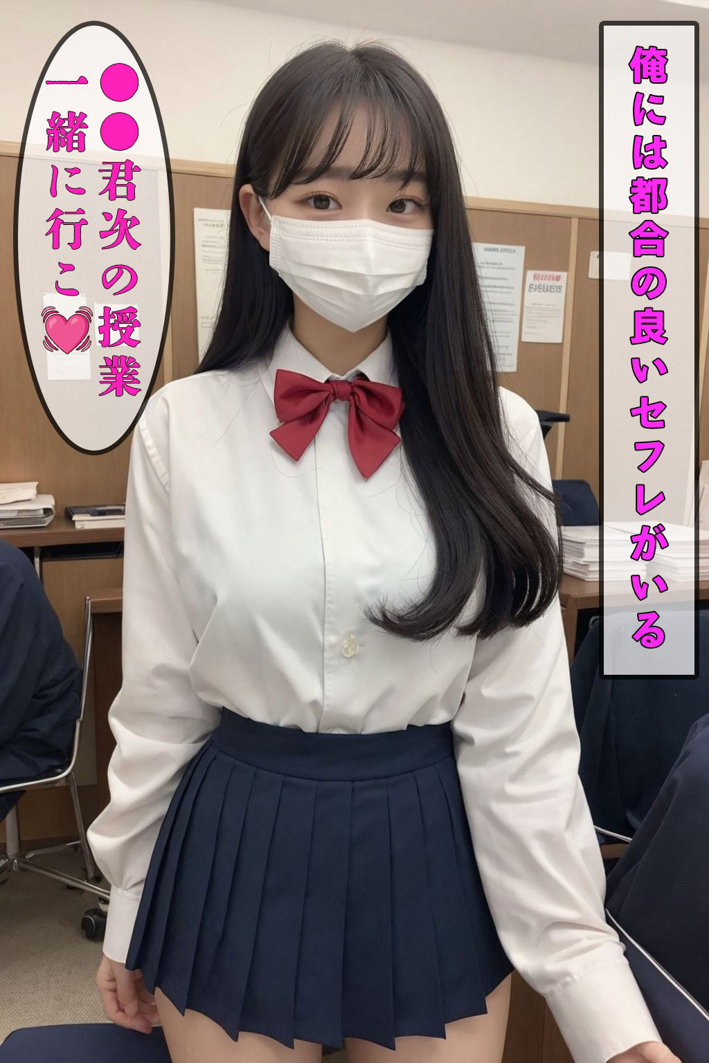 サンプル画像1:都合の良いセフレに中出し調教したったw(美少女JK専門店) [d_316338]