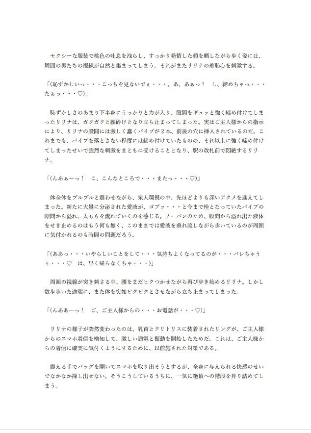 サンプル画像2:ノーパンバイブで家でも外でも羞恥絶頂メイド 3 〜エロスキルを使い異世界で絶頂しながら無双するメイド（前編）〜(ノーパンバイブ愛好会) [d_316363]