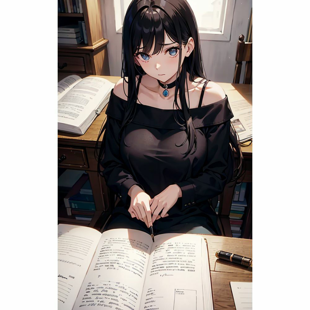 サンプル画像1:家庭教師先の女の子の谷間がエロ過ぎて勉強どころじゃない(美少女) [d_316605]