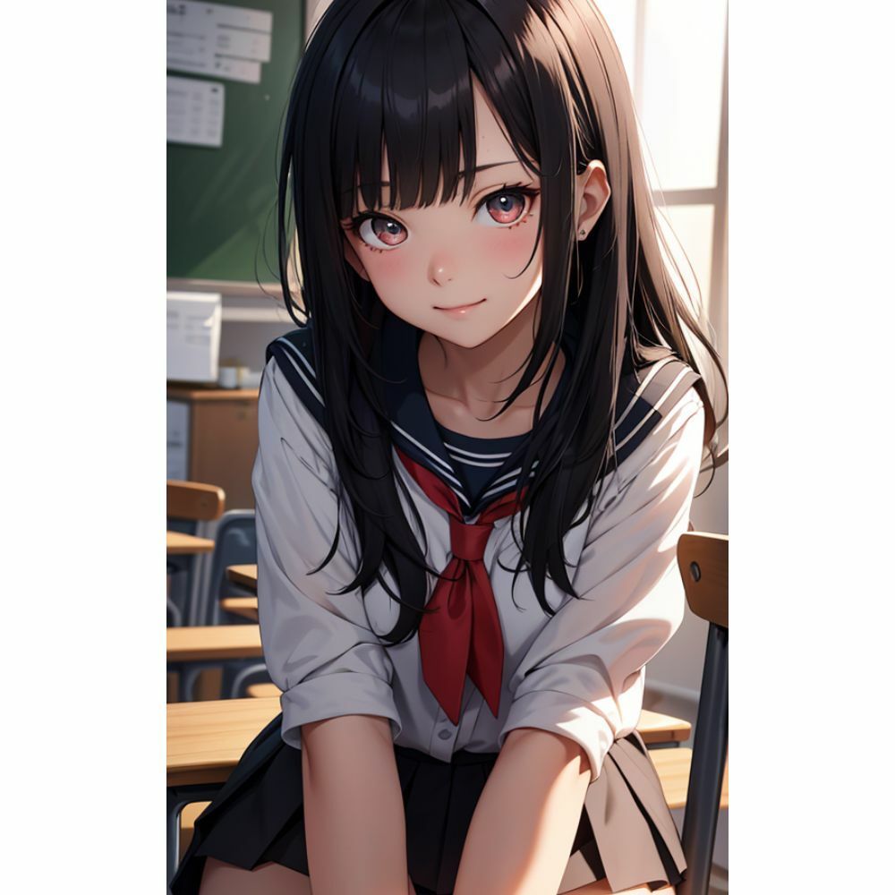 サンプル画像1:かわいい女の子がパンチラしている(美少女) [d_316841]