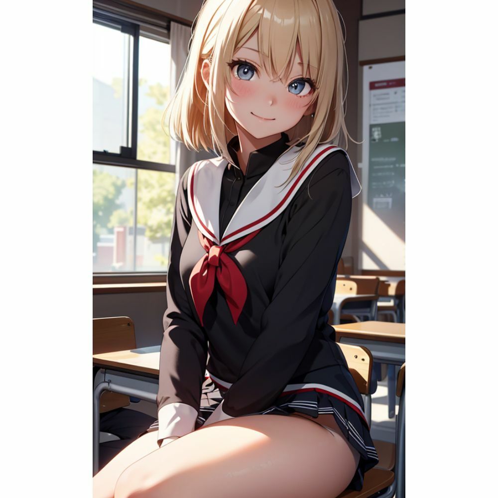 サンプル画像4:かわいい女の子がパンチラしている(美少女) [d_316841]