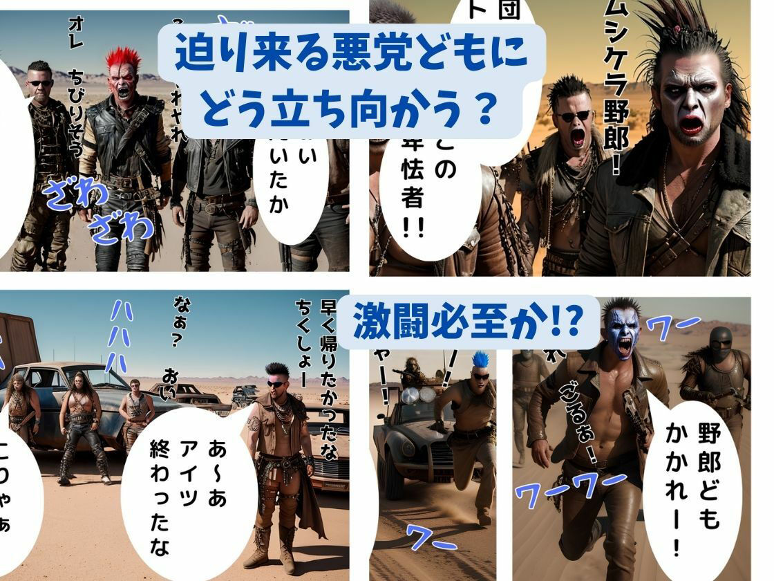 サンプル画像2:エロとバイオレンスに満ちた世紀末の世界に飛ばされて美人奴●たちを次々と解放してあげるかわりに一発やらせてもらう救世主とはオレのことだ 関松宏(オハナシ出版) [d_316956]