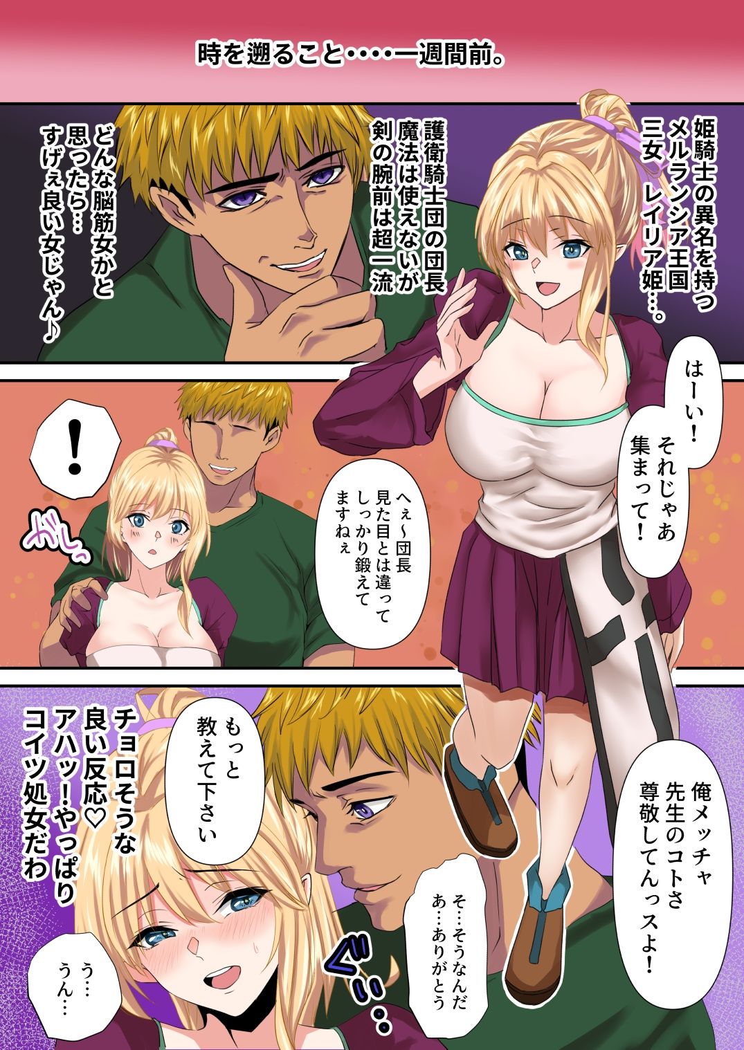 サンプル画像2:メルシアンの崩壊 レイリア編 後半(zionman会) [d_317218]