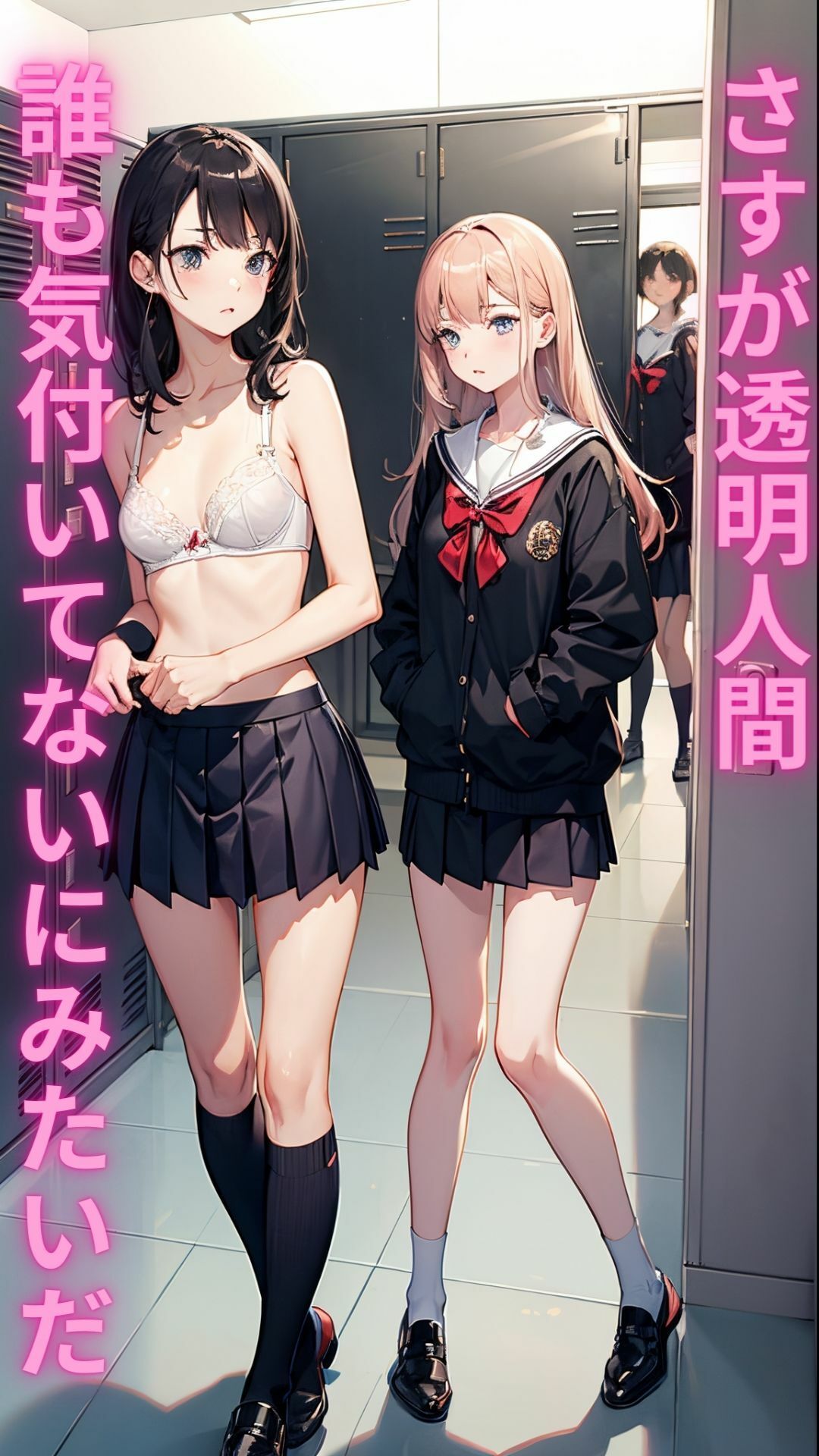 サンプル画像3:ボクの秘密 〜透明人間になれる薬〜 ちっぱい・貧乳編(チョコプリン) [d_317274]