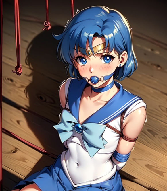 サンプル画像5:セーラー戦士に‘SMで’お仕置きよ(変態乾燥肌) [d_317328]