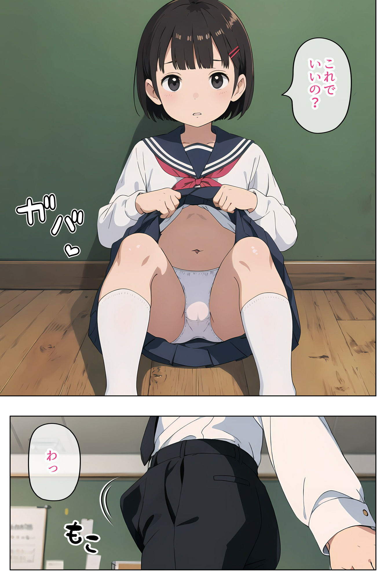 セーラー服で見抜きさせてくれる学校