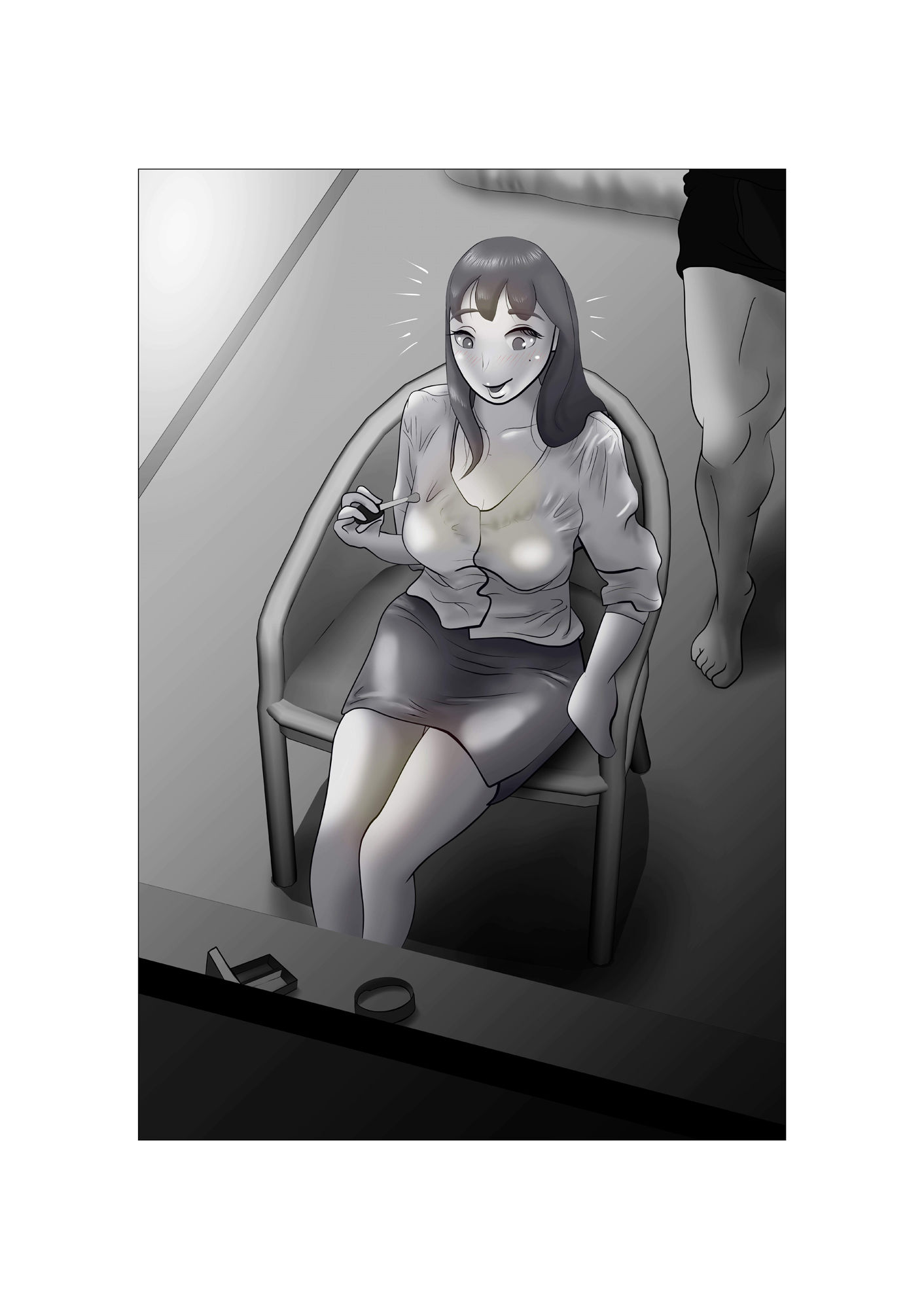 サンプル画像3:嫁ちゃんがセクハラを楽しんでいるみたいで 第5巻(NTRの世界) [d_319944]