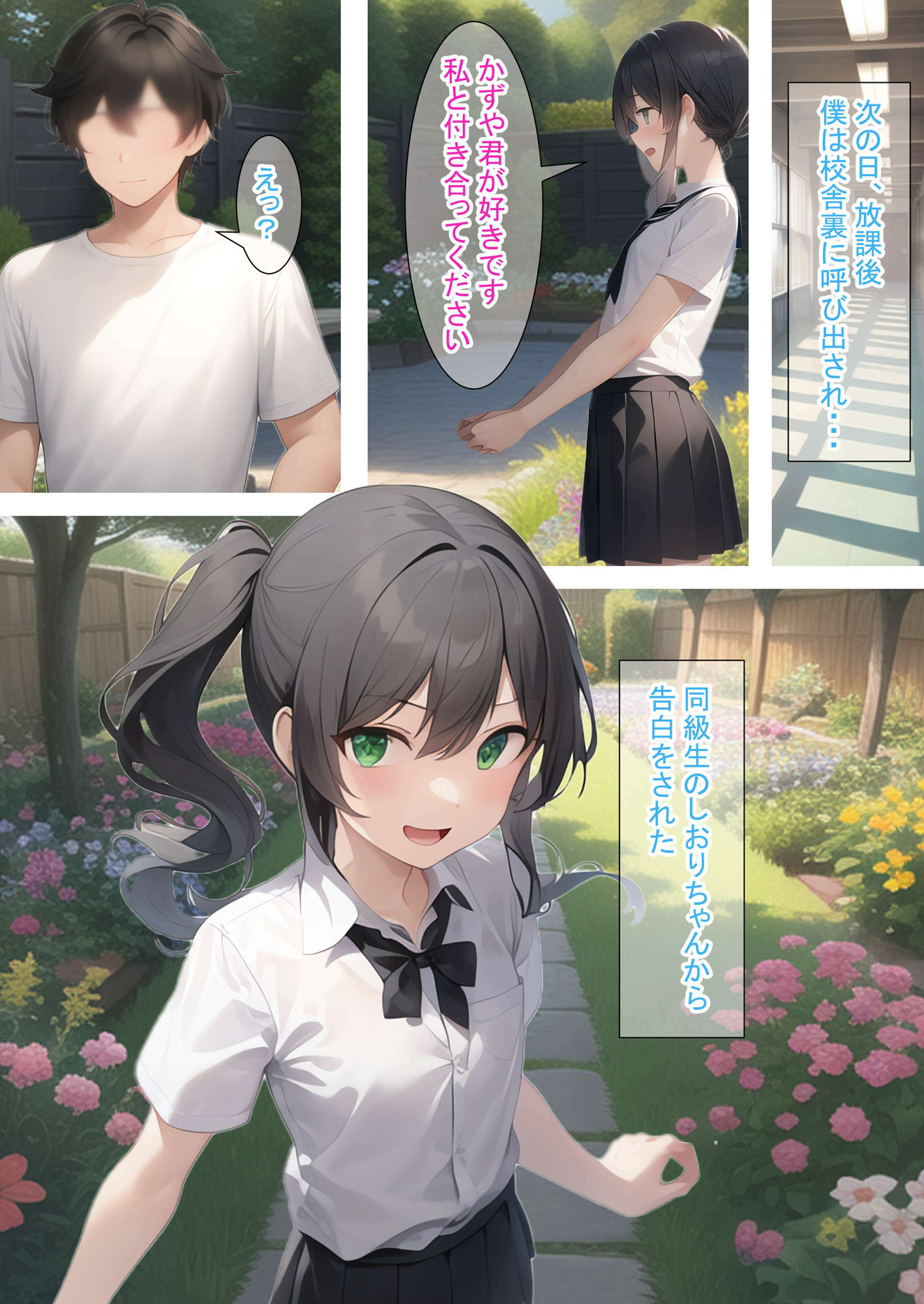 サンプル画像1:先スキ！（黒）〜ループするHな日常（後編）〜(つくねちゃん) [d_320257]