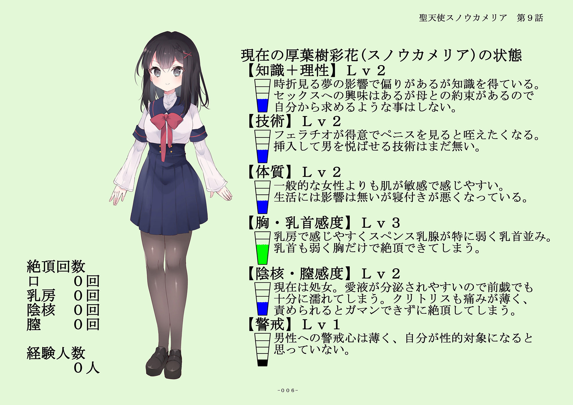 サンプル画像4:聖天使スノウカメリア第9話「麻痺死兵」(ジェネシス・ガーデン推進委員会) [d_321952]