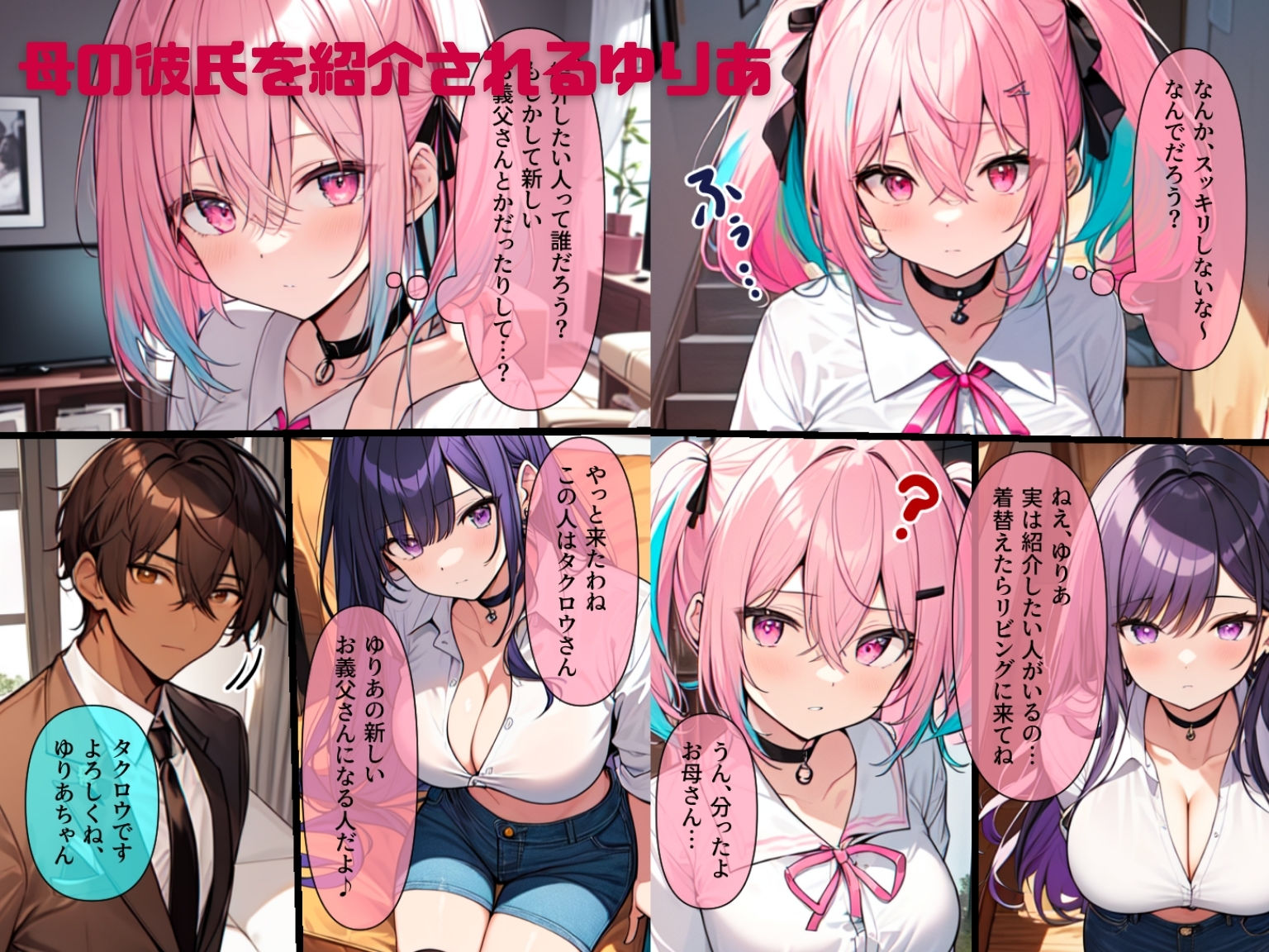 サンプル画像3:無表情むっつりギャルJK2〜メス堕ちさせて俺のモノにできたと思ってたら何時の間に義父に寝取られてました(わからせマン) [d_322731]