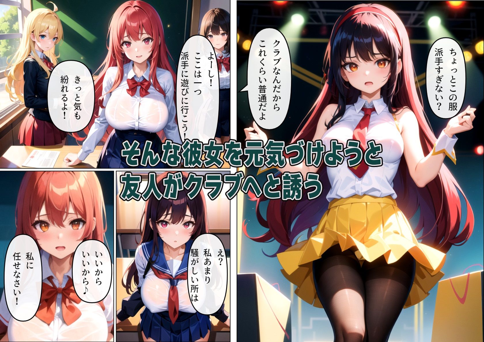 サンプル画像2:清純彼女がヤリチン男に堕とされる(雷覇) [d_322752]