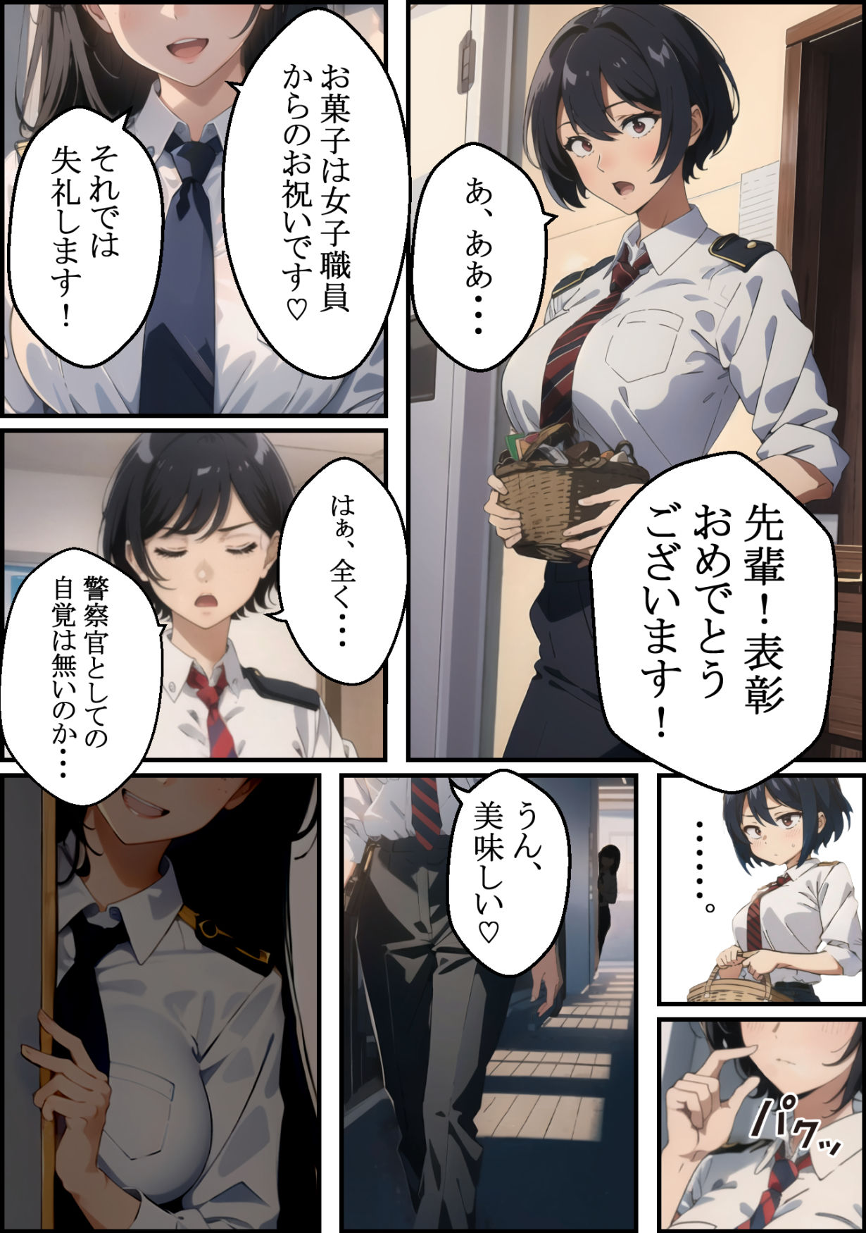 サンプル画像3:犬塚真琴の警察犬調教録〜犬としての調教〜(Rabbit ears) [d_323867]