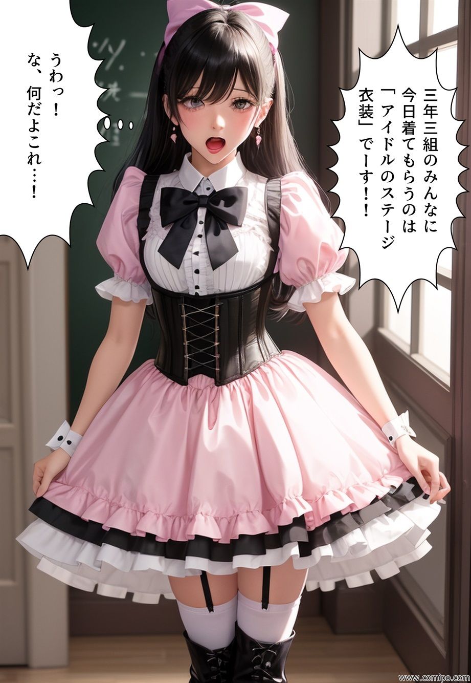 サンプル画像3:女装学園祭 完結編(真城のソフトハウス) [d_323870]